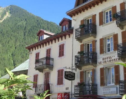 Hotel Le Chamonix Exteriör bild